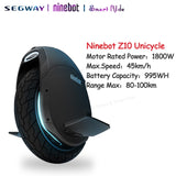 Ninebot One Z10 Self Balancing Electric Unicycle 1800W Motor Speed 45km/h