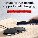 Baseus 10W Dual Seat Wireless Charger