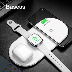 Baseus Wireless Charger For iPhone, Airpods and Apple Watch