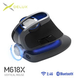 Rechargeable Wireless  Bluetooth Vertical Mouse