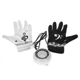 Electronic Hand Piano Gloves with Musical Fingertips Speaker