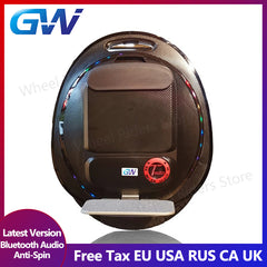 Gotway Tesla with Anti Spin Button and Bluetooth Sound 1020Wh 2000W unicycle