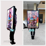 Outdoor Backpack LED Illuminated Advertising Billboard