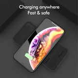 LINGCHEN Battery Case for iPhone X/XS XR 5000/5500 mAh Charge Battery Cover For iPhone Smart Digital Display Charging Case