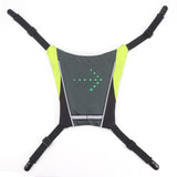 Outdoor Cycling Vest Signal Light Indicator LED Backpack