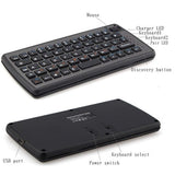 Rechargable Handheld Wireless Mini Keyboard with Touchpad Mouse