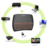 Wireless Mini Keyboard Air Mouse Touchpad Controller for Android TV BOX