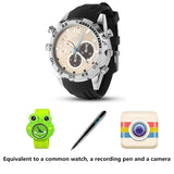 Waterproof 8G Full 1080P HD Camera Infrared Digital Watch