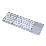 iPazzPort 75BT Bluetooth Keyboard BT3.0 Folding Ultra-slim Design